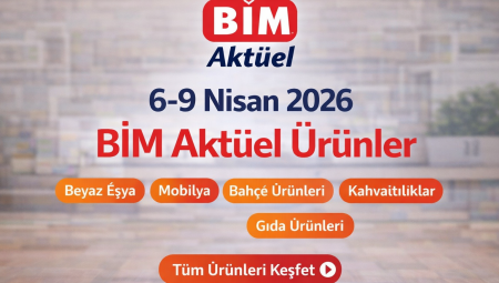 BİM Aktüel Ürünler – 8 Nisan Katalog