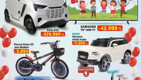 A101 16 Nisan Aktüel Kataloğu Volta Elektrikli Araç, Dev Ekran TV ve 23 Nisan İndirimleri! | Kataloglar.net